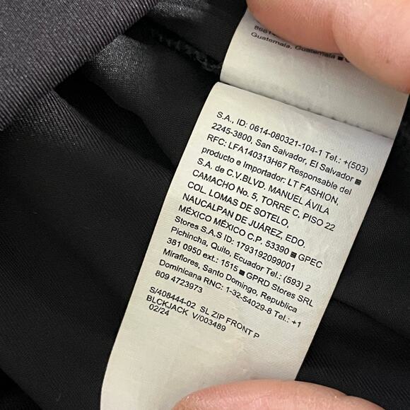 Old Navy PowerSoft Half Zip Athletic Dress Black Womens Medium - Picture 6 of 9